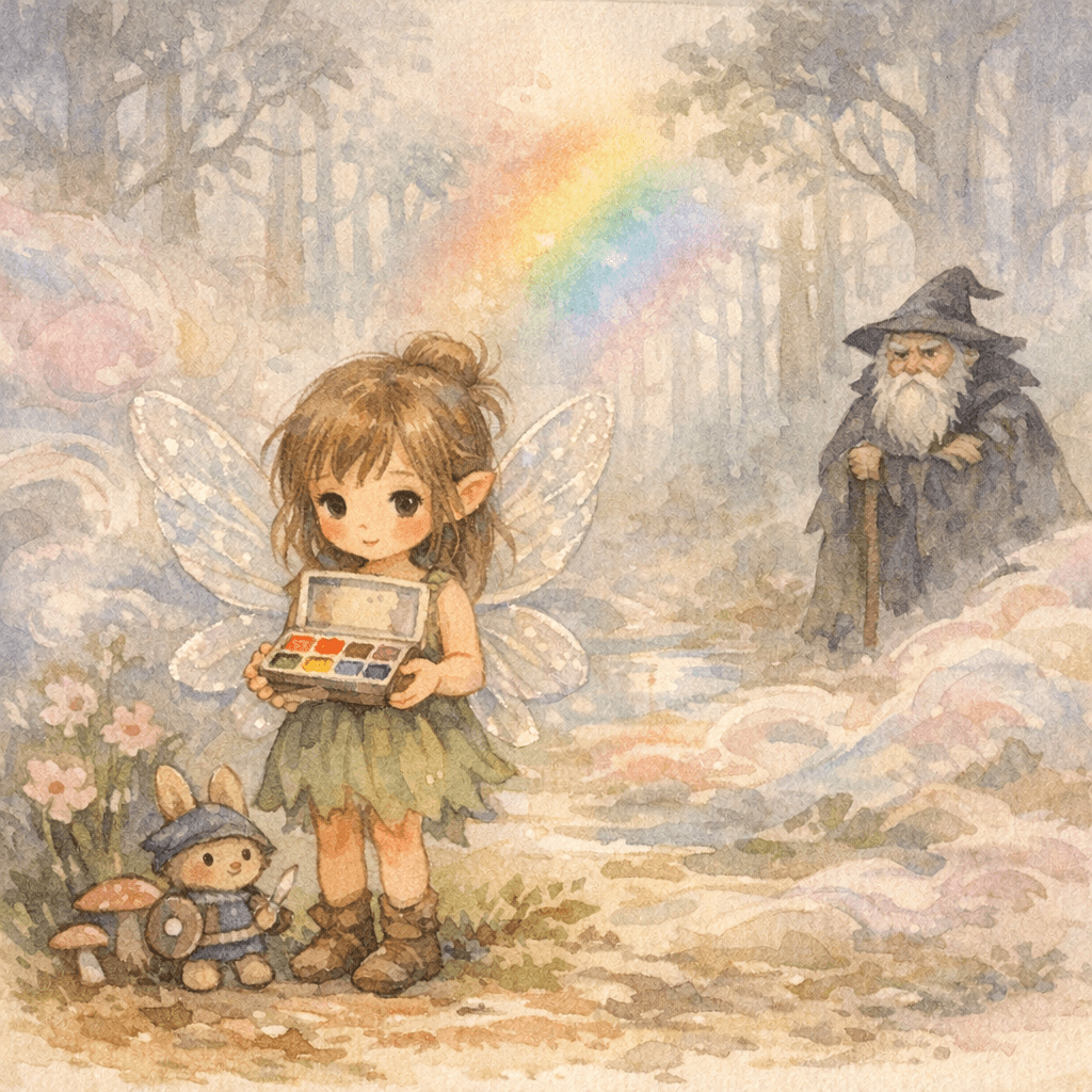 Jenny and the Color Box of Ether Forest