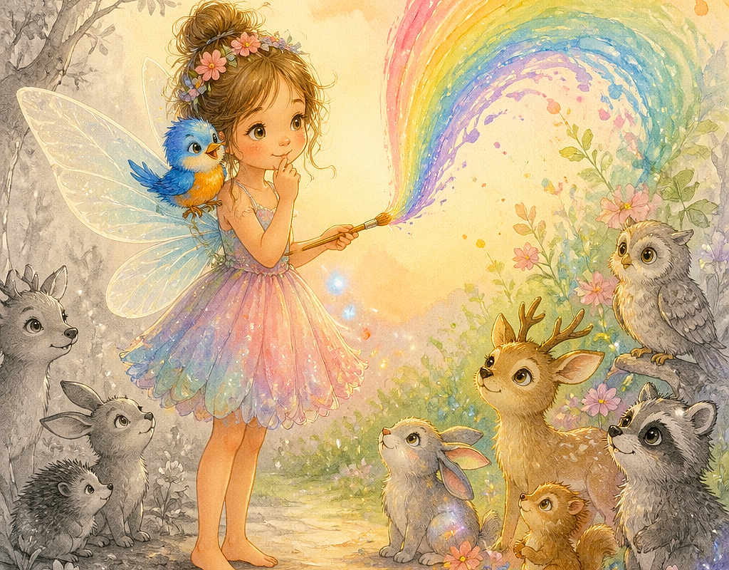 Kaileiah's Magical Adventures and the Missing Colors