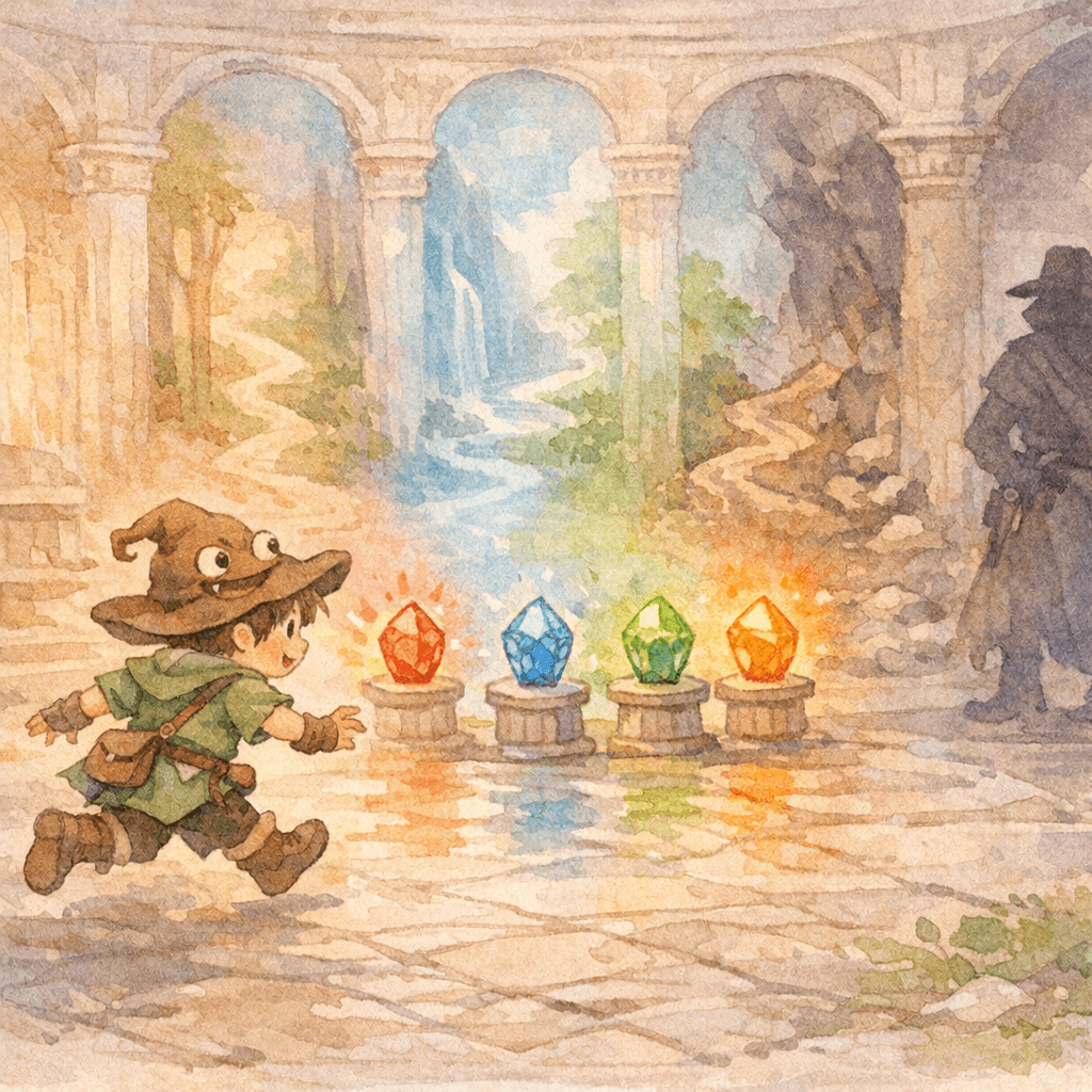 Anthony and the Colors of the Elemental Atrium
