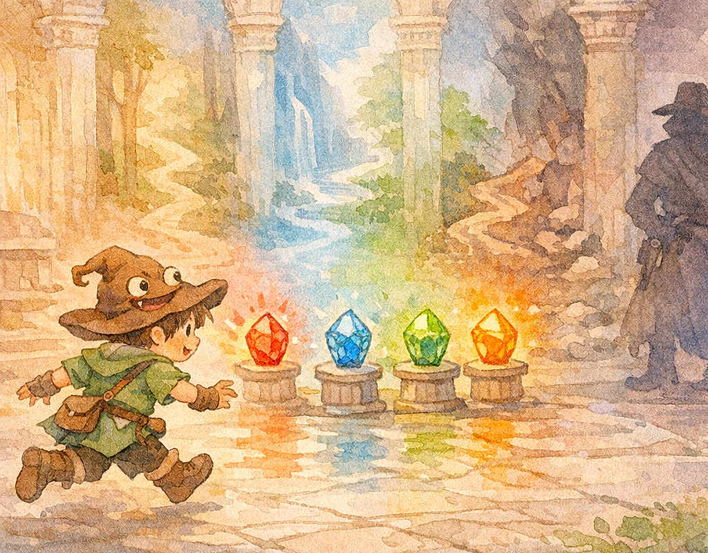 Anthony and the Colors of the Elemental Atrium