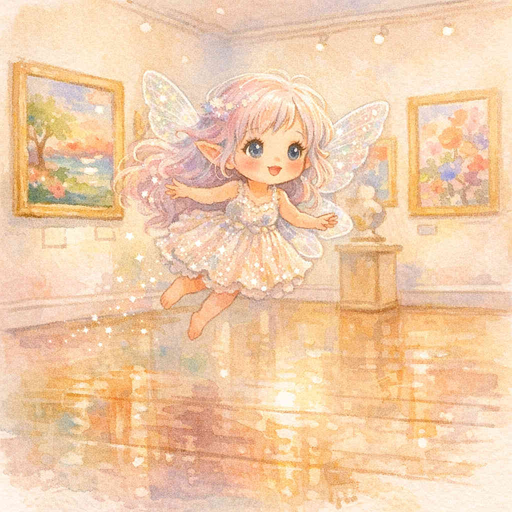 La petite fée de la galerie