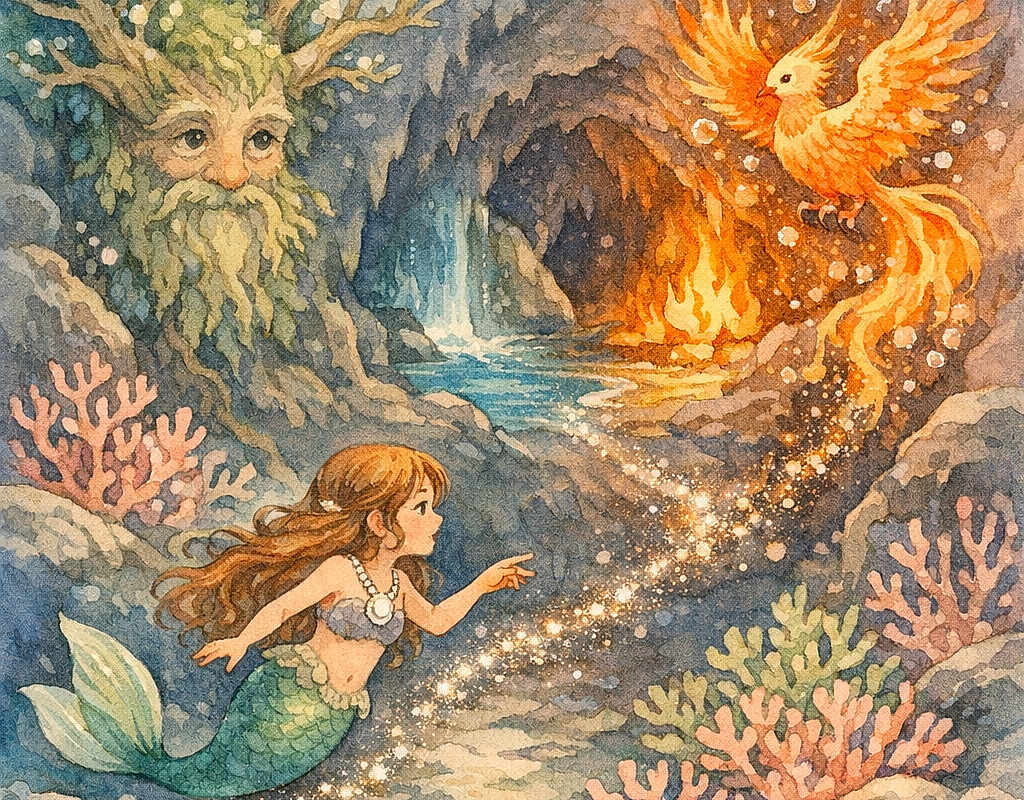Harley Aleighka Raelynn and the Shiny Locket of the Deep