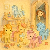 My Little Ponys and the Broken Wing