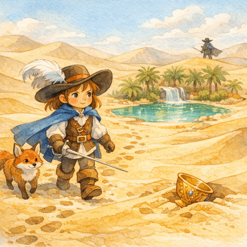 Meadow the Musketeer and the Hidden Oasis Cup