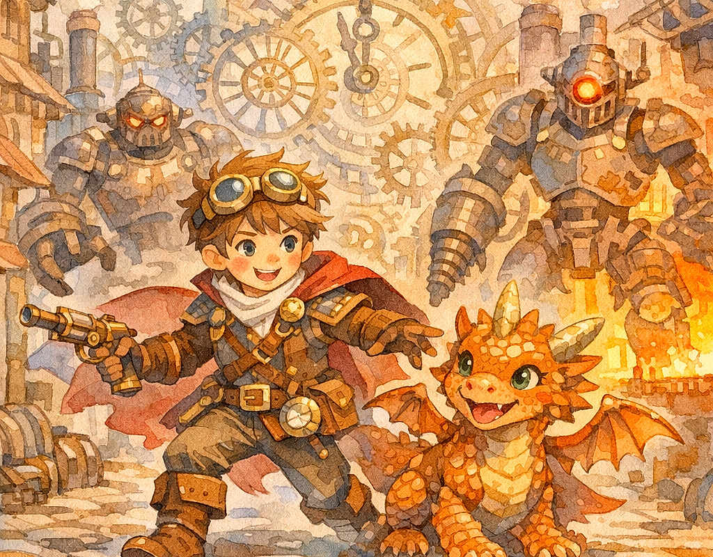 The Clockwork Sky and the Dragon Jack