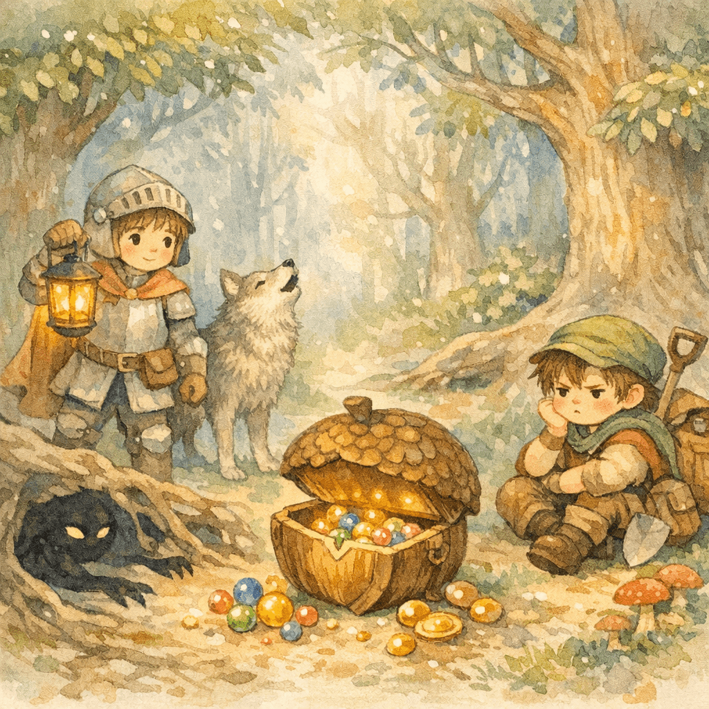 Sir Carter the Great and the Acorn Chest Map