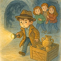 Detective Leo Hartness and the Stolen Relics