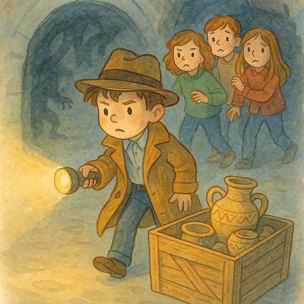 Detective Leo Hartness and the Stolen Relics