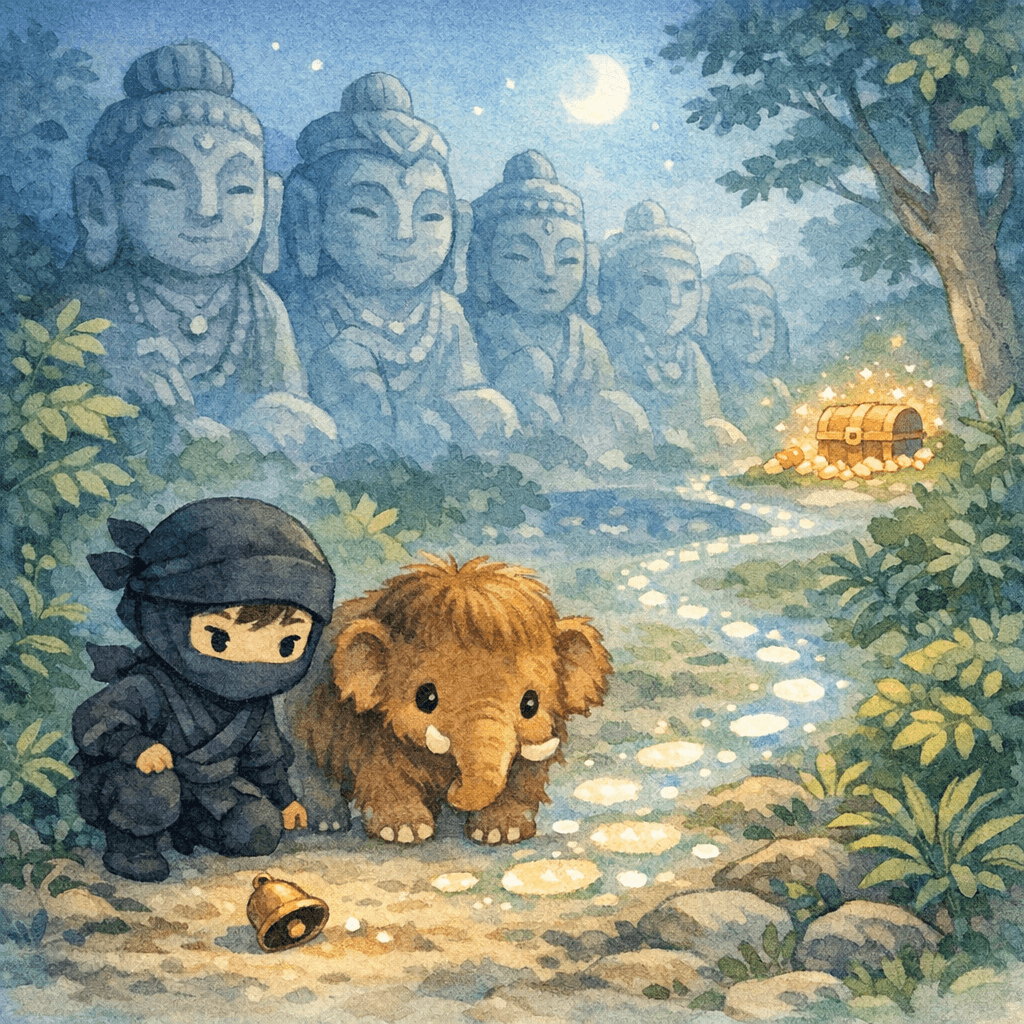 Nawa le Ninja et la Clochette des Statues