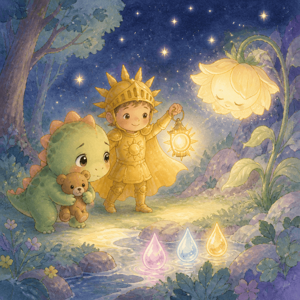 Luis and the Sleeping Moonflower