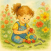 Athena and the Garden Spinner