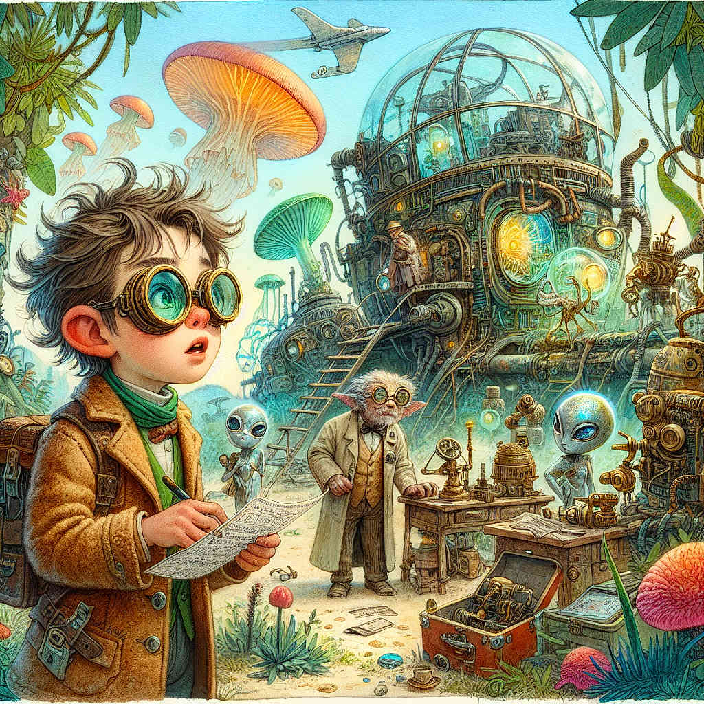 Ethan et le Vaisseau Temporel