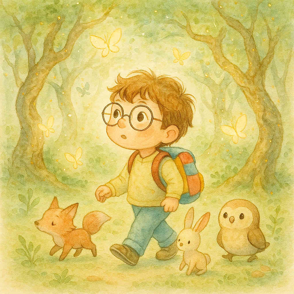 Sacha et la poussière d’étoiles de la forêt enchantée