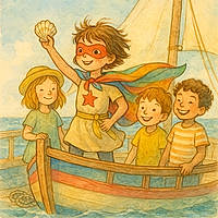 Eva the Little Superhero