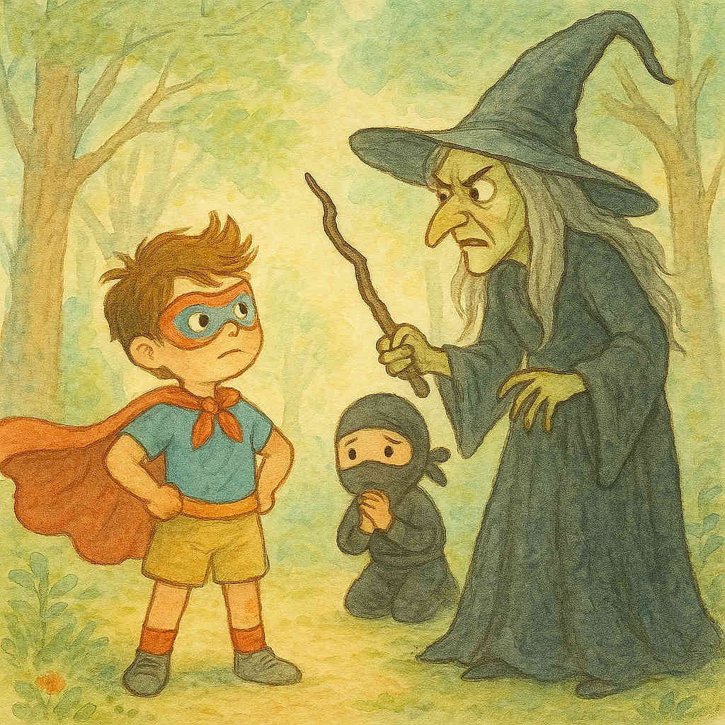 Ethan et la méchante sorcière