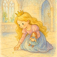 Queen Kiyra and the Tiny Button