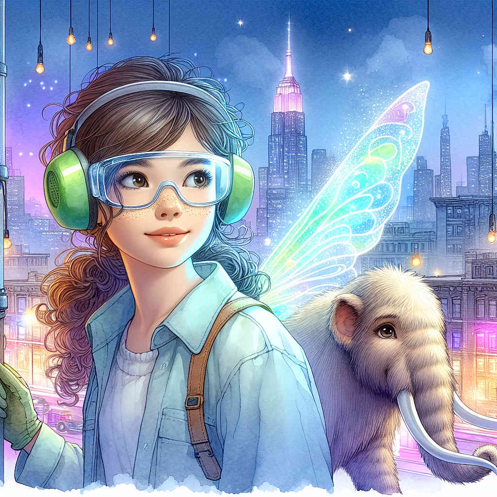 Raphaël et le Lion de Néon