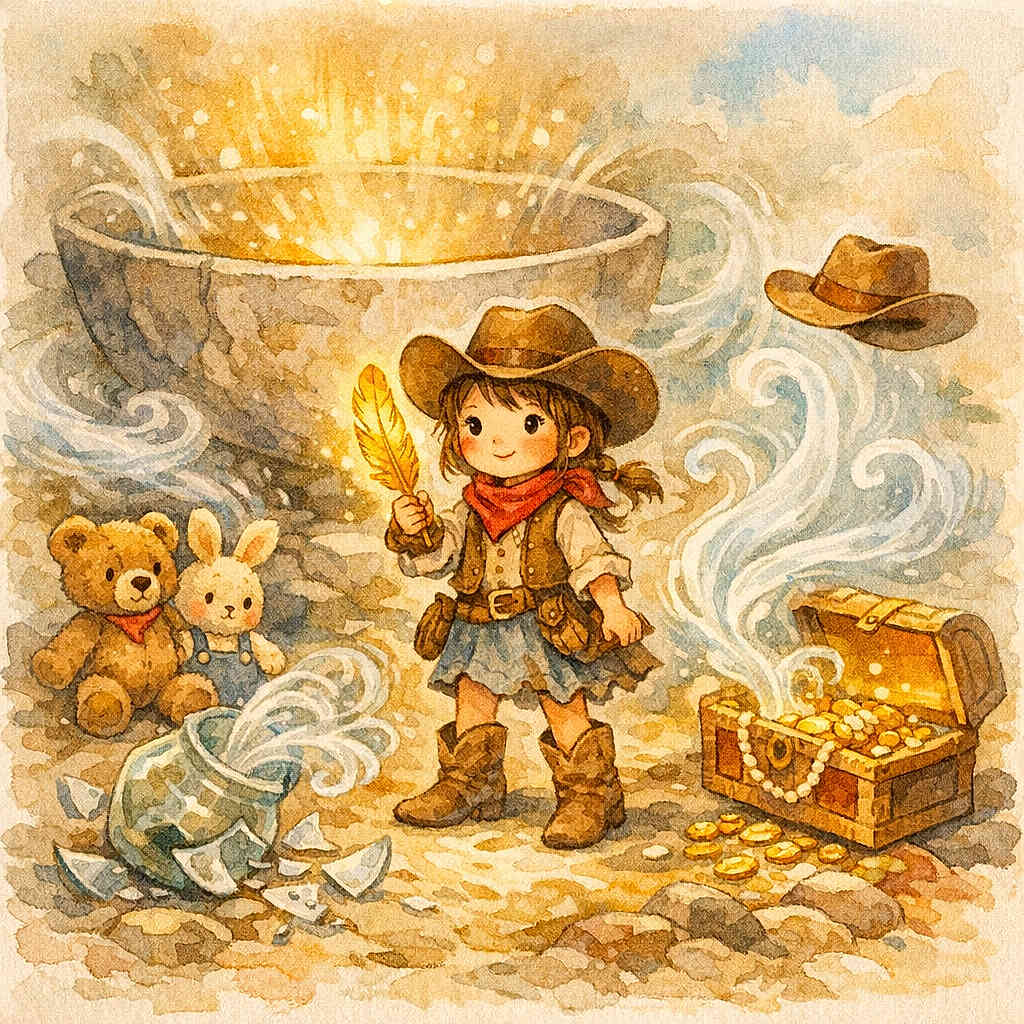 Cowgirl and the Wind Ranger Treasure