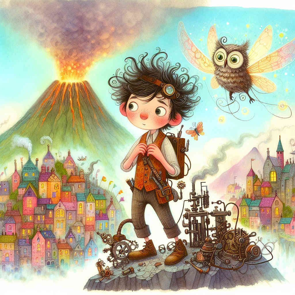 Charlie and the Courageous Quest of the Calm Volcano