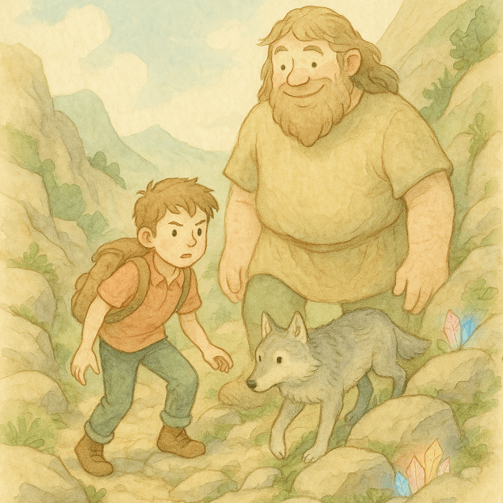 L’odyssée de Kemys et les cristaux de la montagne