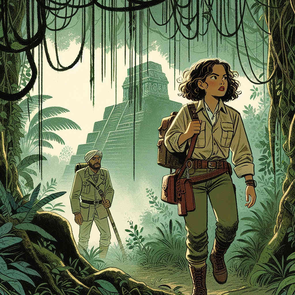 Andrea et la Ziggourat du Temps Oublié