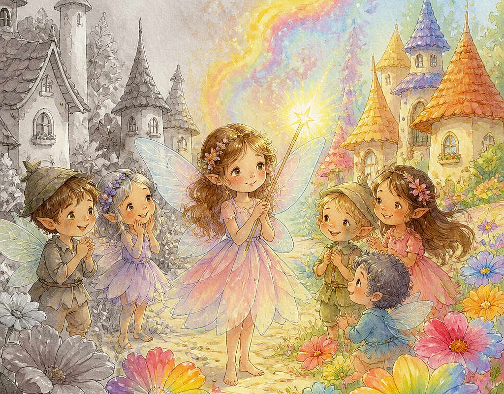 Mich'a and the Brave Wand