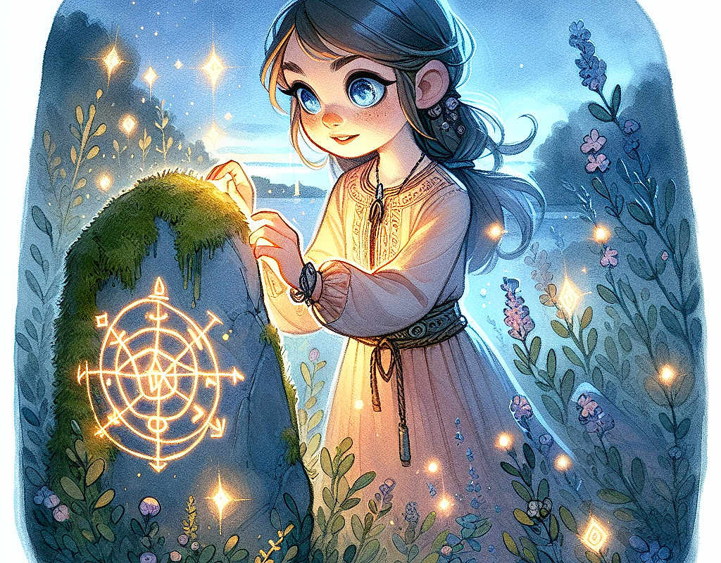 Aurora and the Celestial Wand