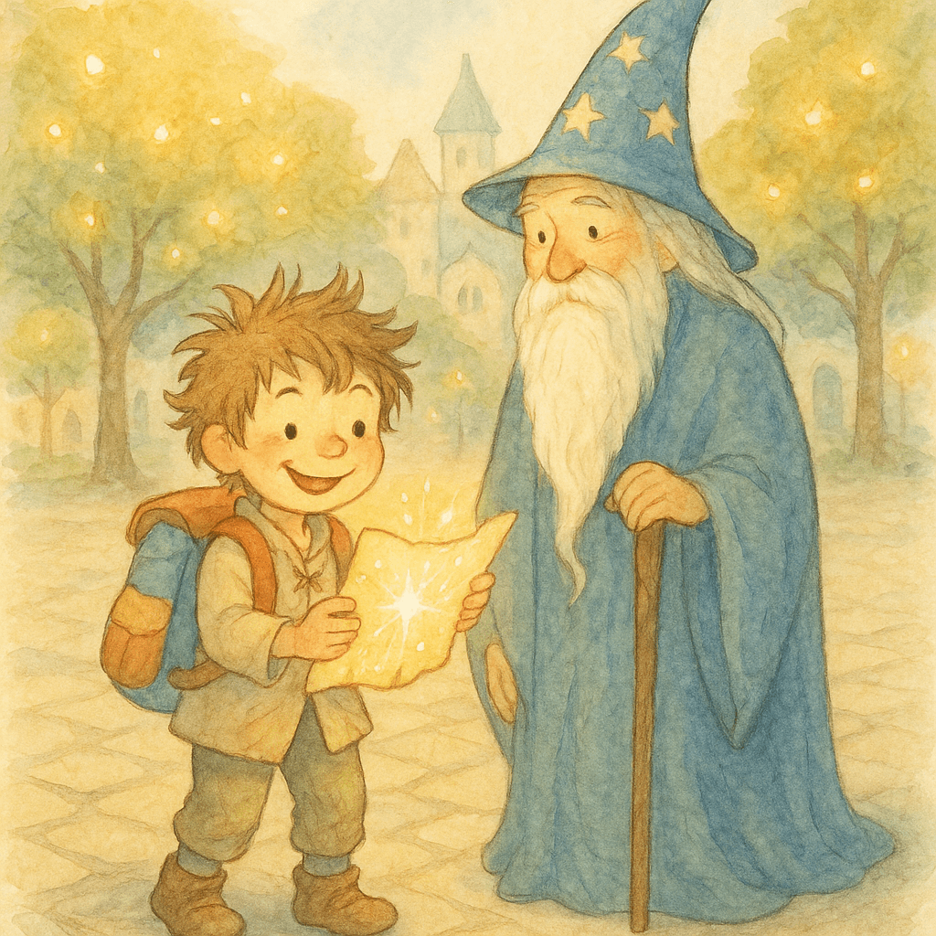 Nat et le trésor de la Place enchantée