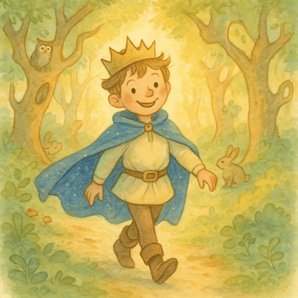 The Little Prince Liam and the Enchanted Treasure