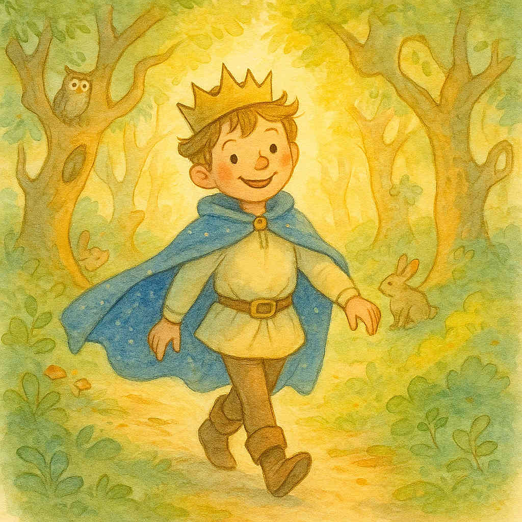 The Little Prince Liam and the Enchanted Treasure