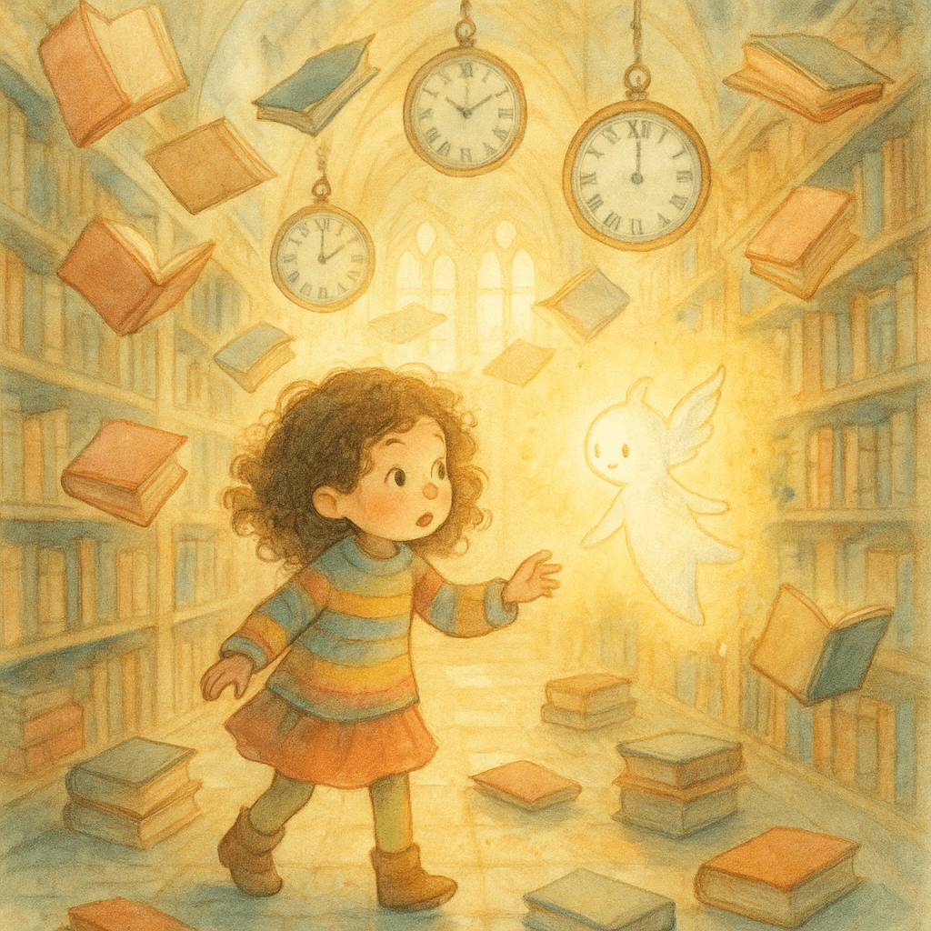 Le Voyage de Milina dans la Bibliothèque du Temps