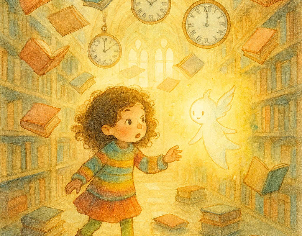 Le Voyage de Milina dans la Bibliothèque du Temps