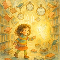 Le Voyage de Milina dans la Bibliothèque du Temps