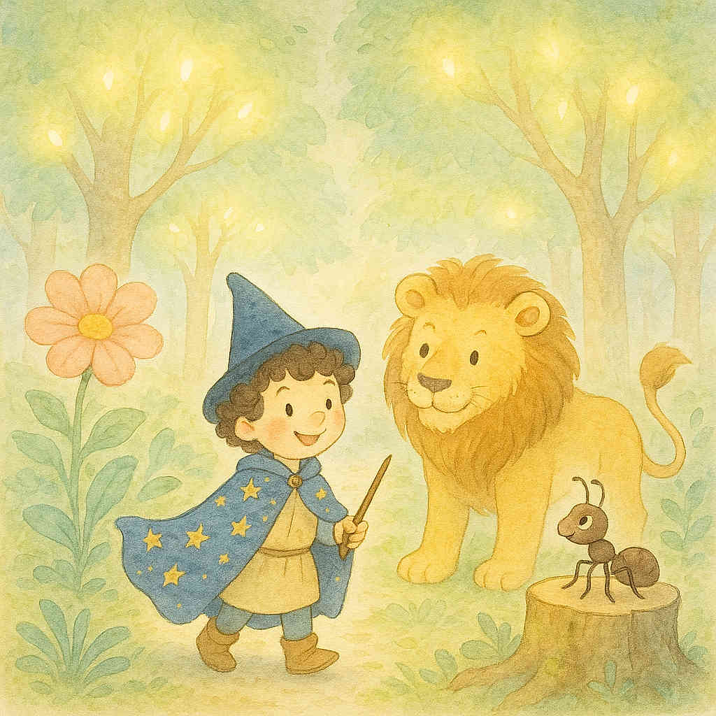 Nelson et son chapeau magique