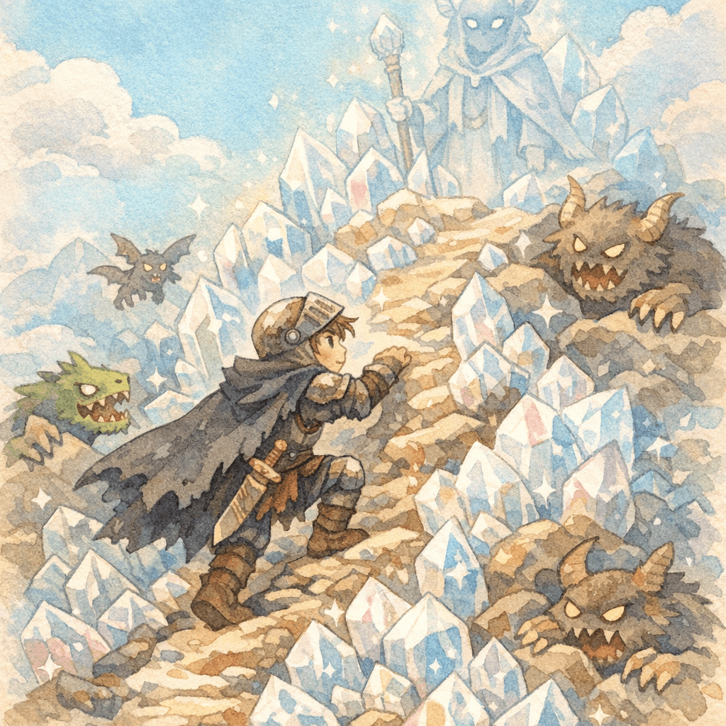 The Bandit Knight and the Crystal Light