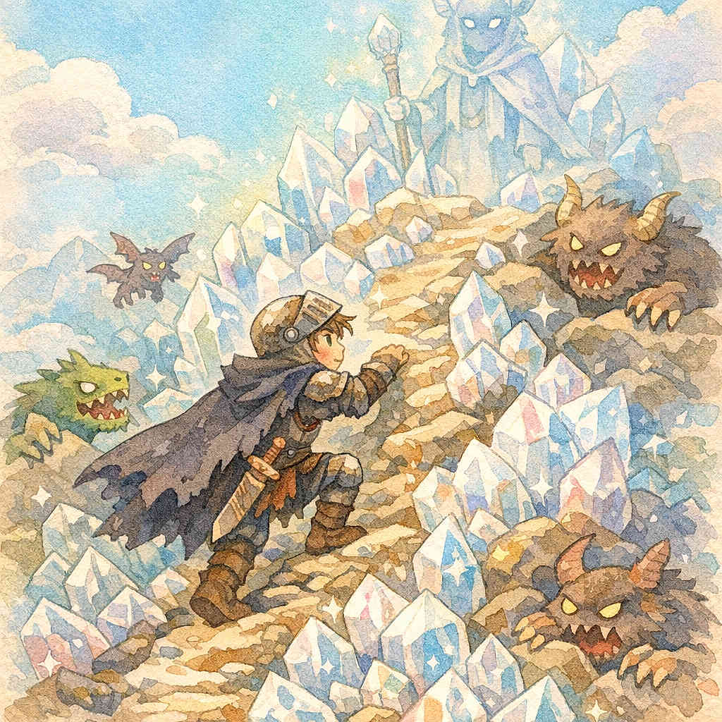 The Bandit Knight and the Crystal Light