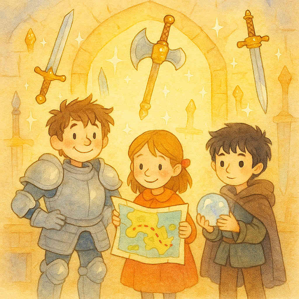 Le trésor de l’armurerie enchantée
