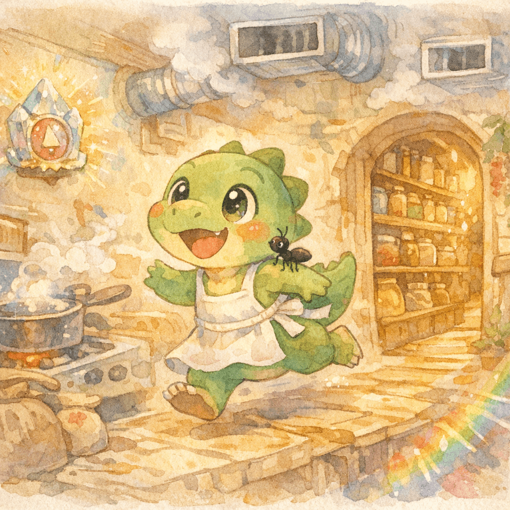 Cartoon Cat and the Ledger of Open Recipes