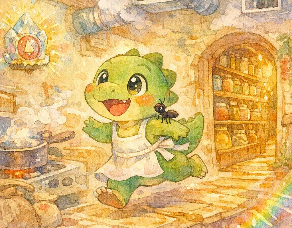 Cartoon Cat and the Ledger of Open Recipes
