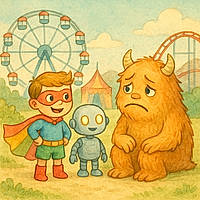 Wyatt and the Amusement Park Adventure