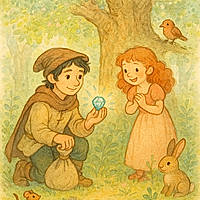 Silas and the Glowing Gem