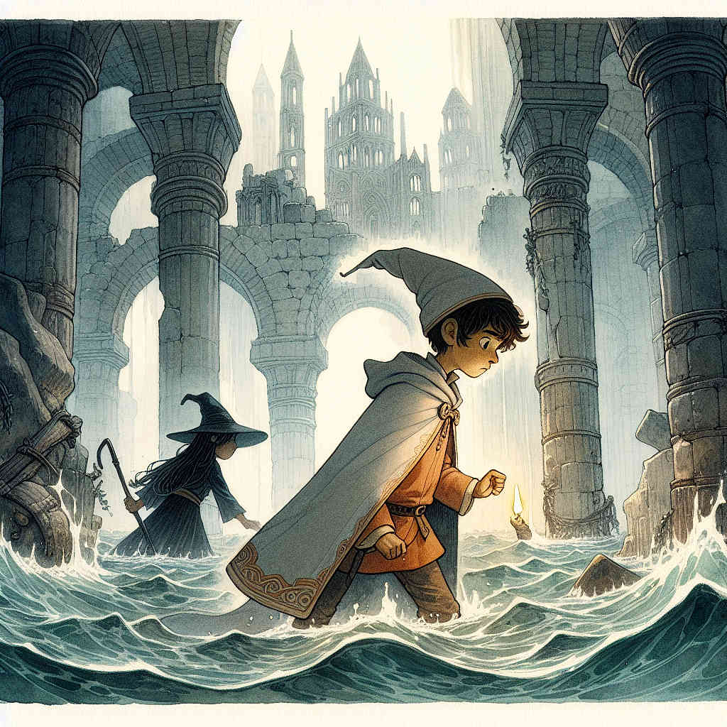 Enzo's Epic Adventure in the Sunken City