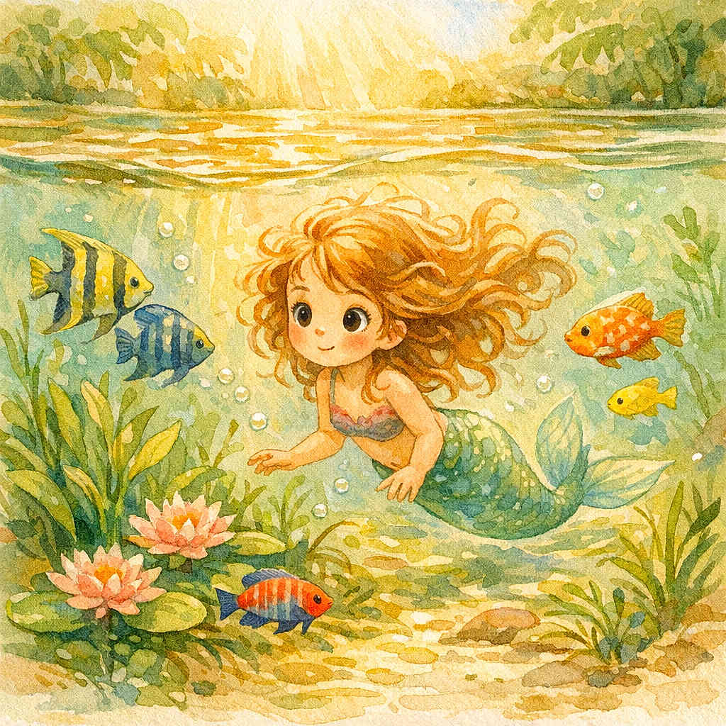 Kitty the Brave Mermaid