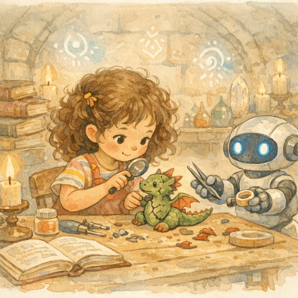 Baby Nawa et le dragon magique