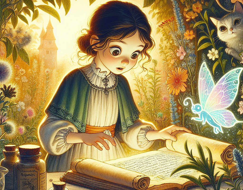 Aurora and the Enchanted Grimoire