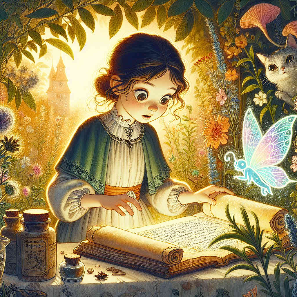 Aurora and the Enchanted Grimoire