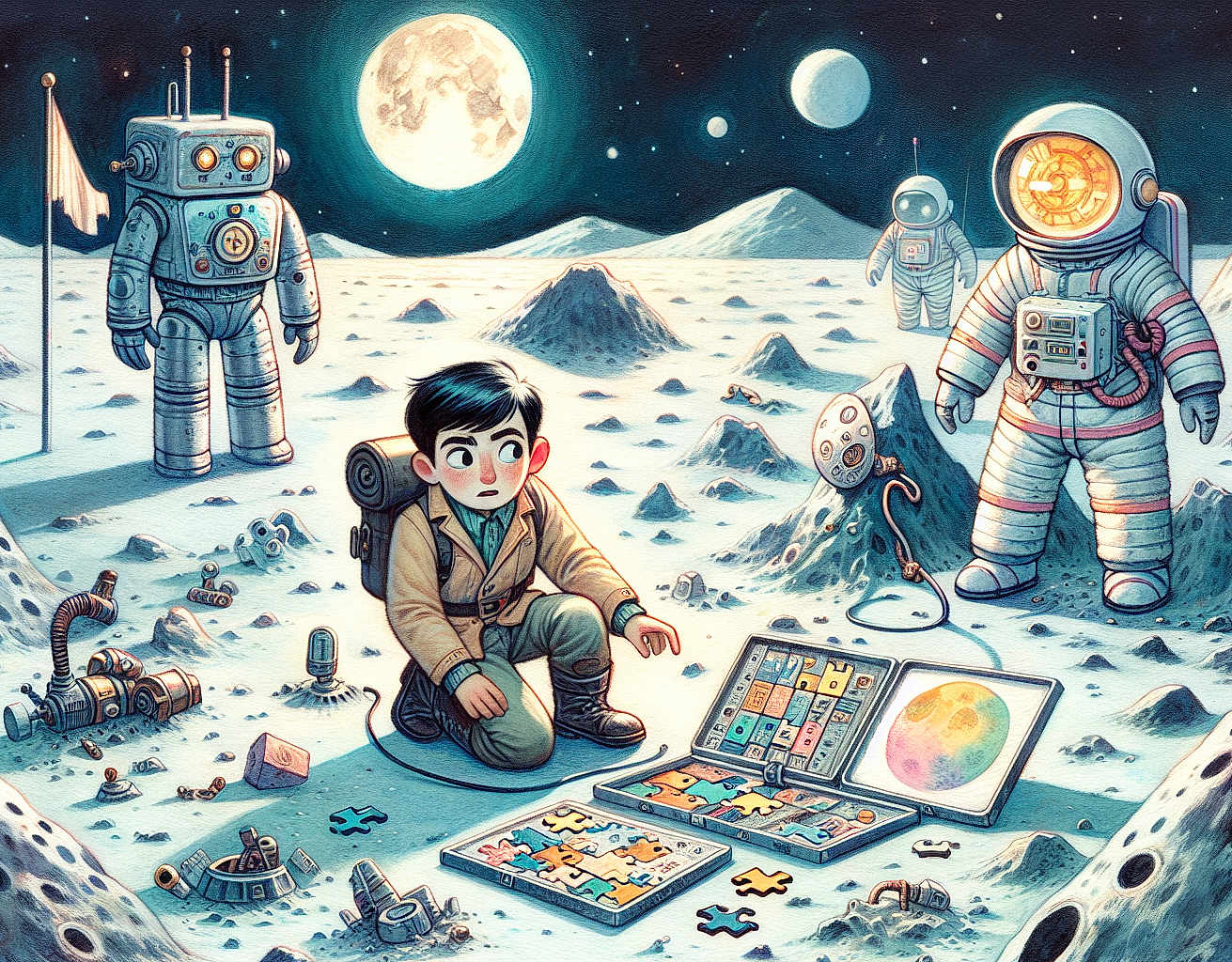 Moonbound Adventures: The Courage of Hunter