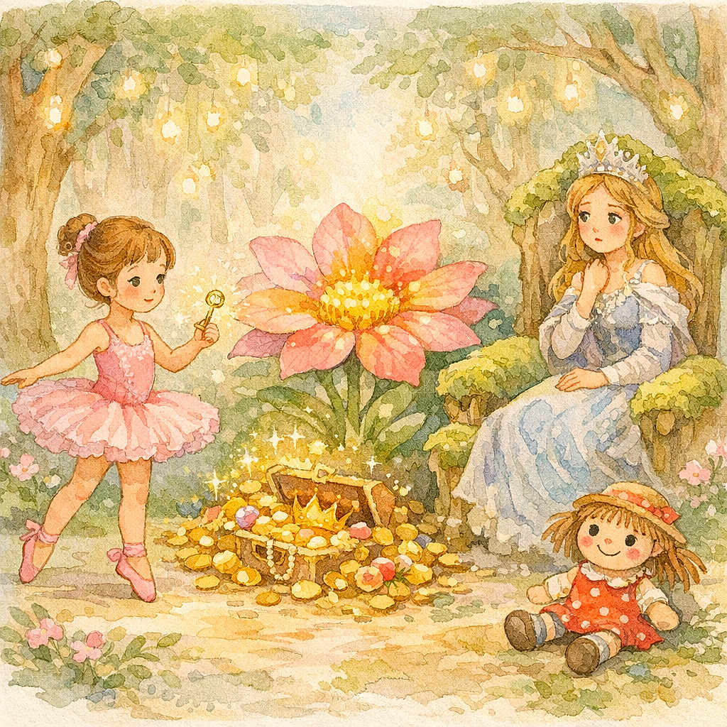 Amélia la ballerine et la clé perdue