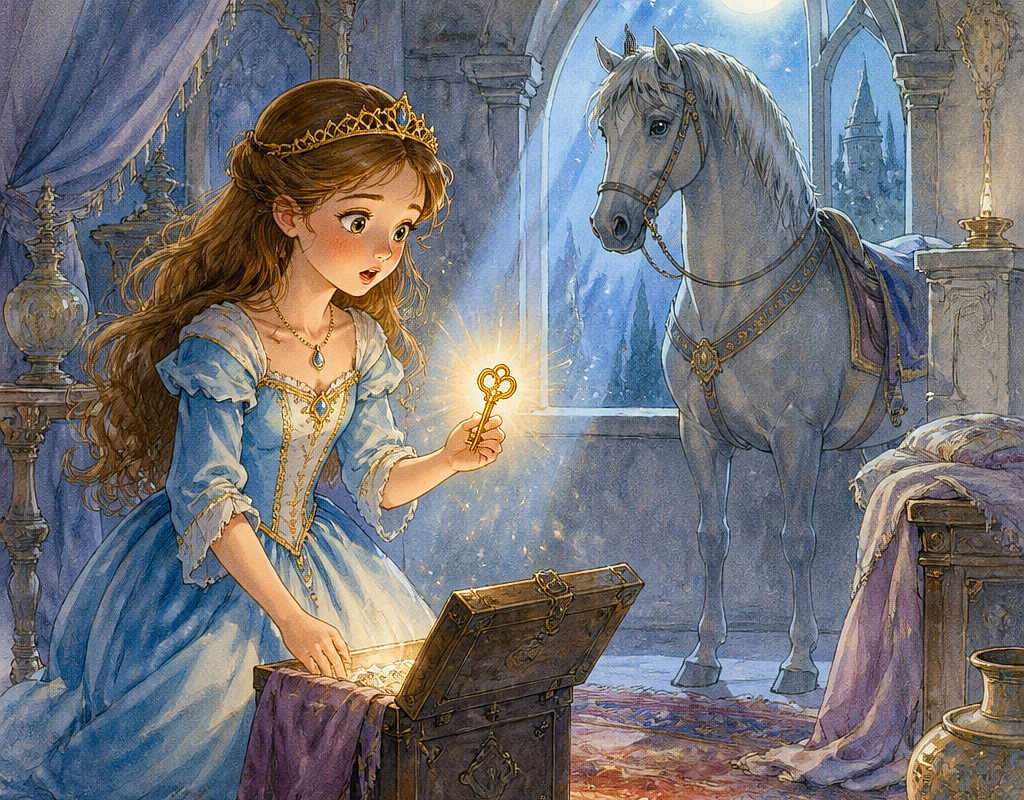 La nouvelle princesse et la Clé du Cœur de Valbrume