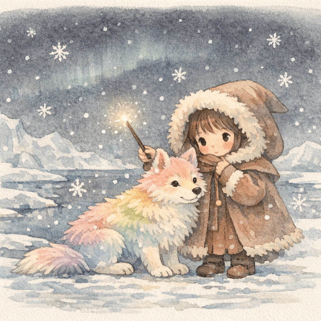 Francesca and the Rainbow Wolf